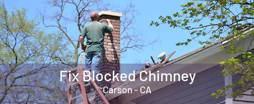 Fix Blocked Chimney Carson - CA